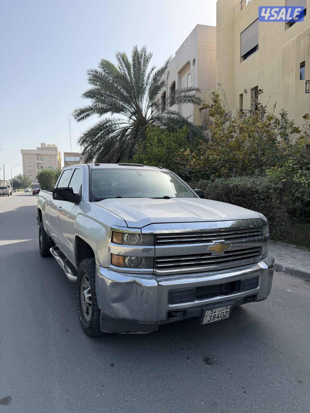 سلفرادو HD دبل قير موديل 2016 شرط الفحص ماعدا ثلاث قطع2