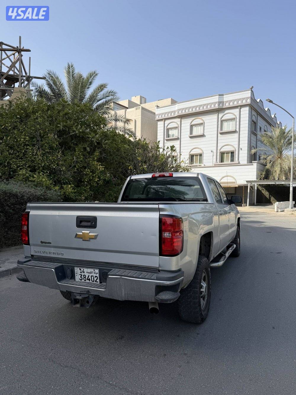 سلفرادو HD دبل قير موديل 2016 شرط الفحص ماعدا ثلاث قطع3