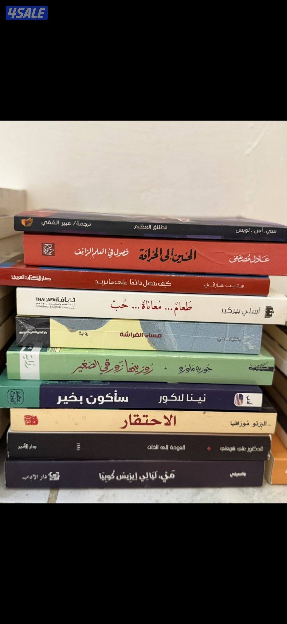 بيع كتب مستعملة وبعضم جديد جملة فقط ١٦٦ كتاب6
