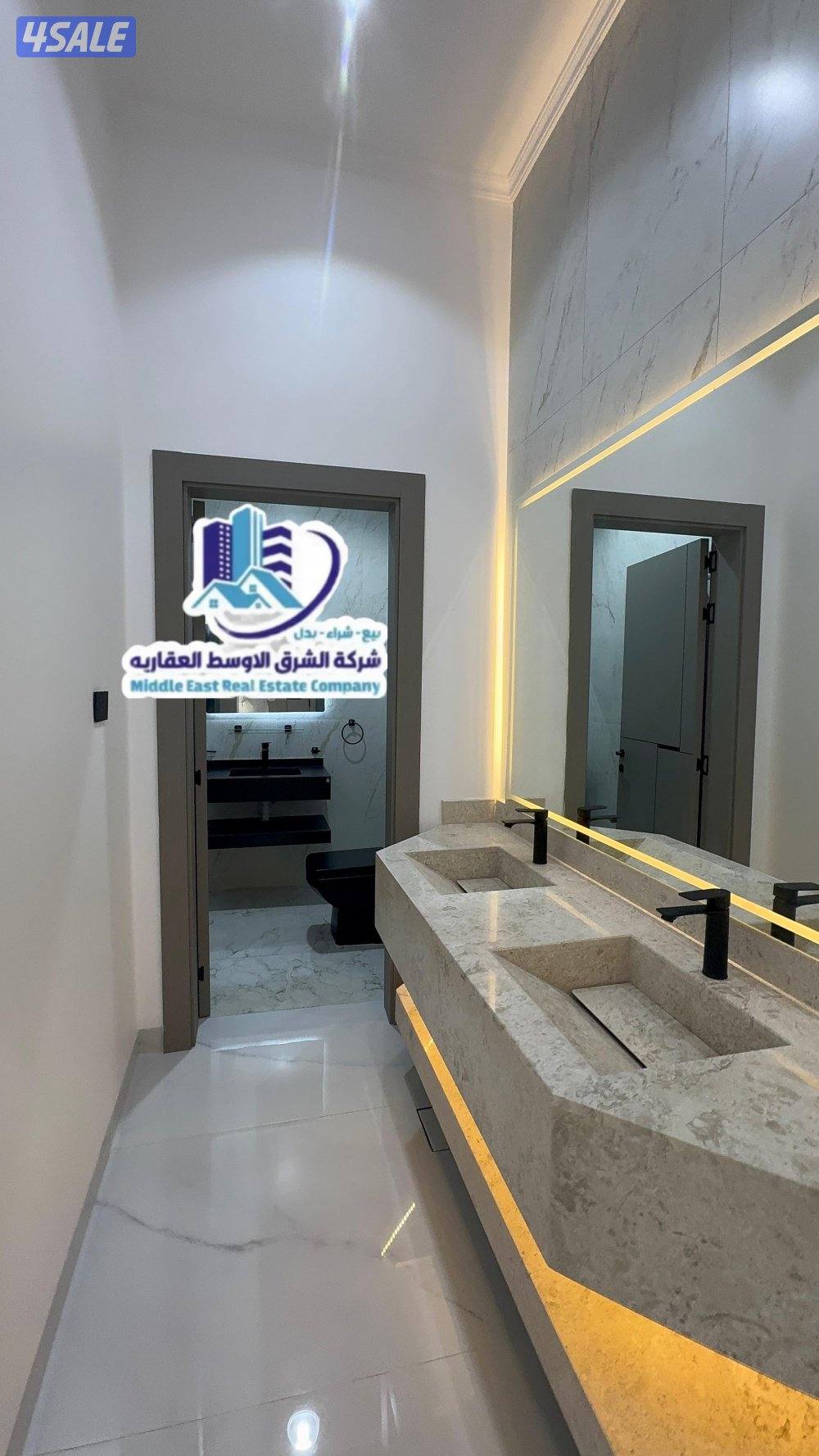 للبيع بالمطلاع قسيمه دورين وربع خالص ع المفتاح1