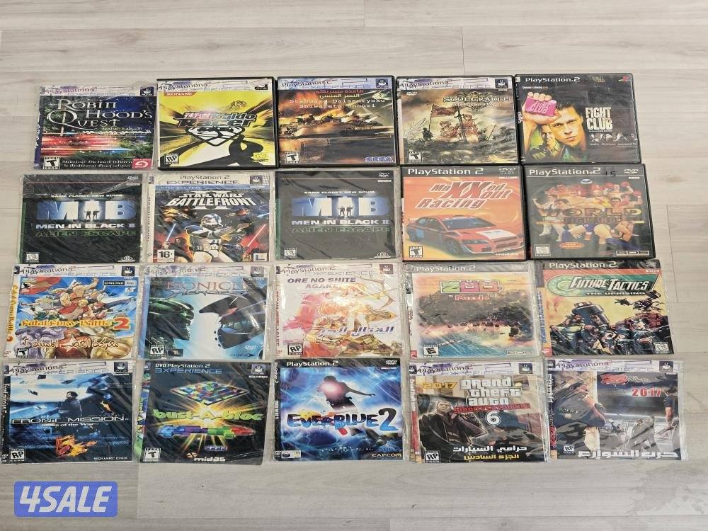 نسخ العاب بلاستيشن ١ و ٢ جديد و بسعر مغري 🎮🕹🎮🕹1