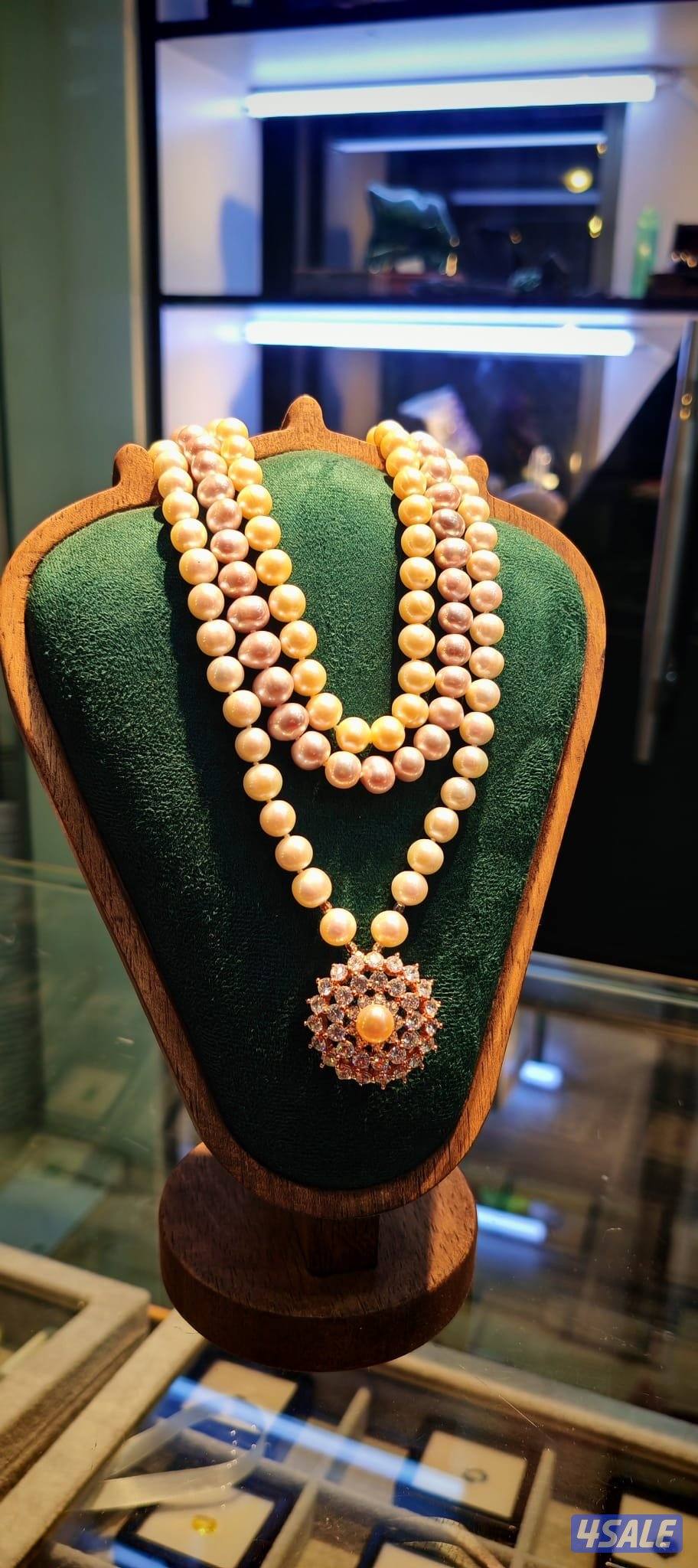 عقود لؤلؤ مميزة ، مع اكسسوارت، او احجار طبيعية.8