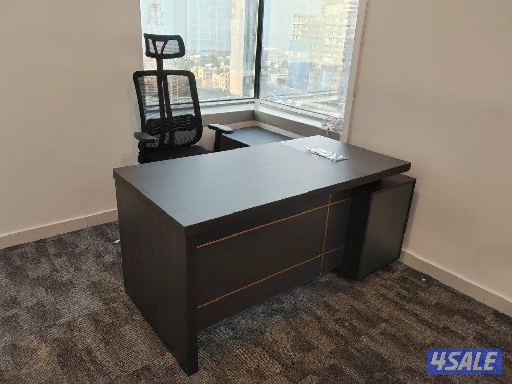 اثاث مكتبي شامل جديد مكاتب دراسية مكاتب خشب وزجاج كراسي1