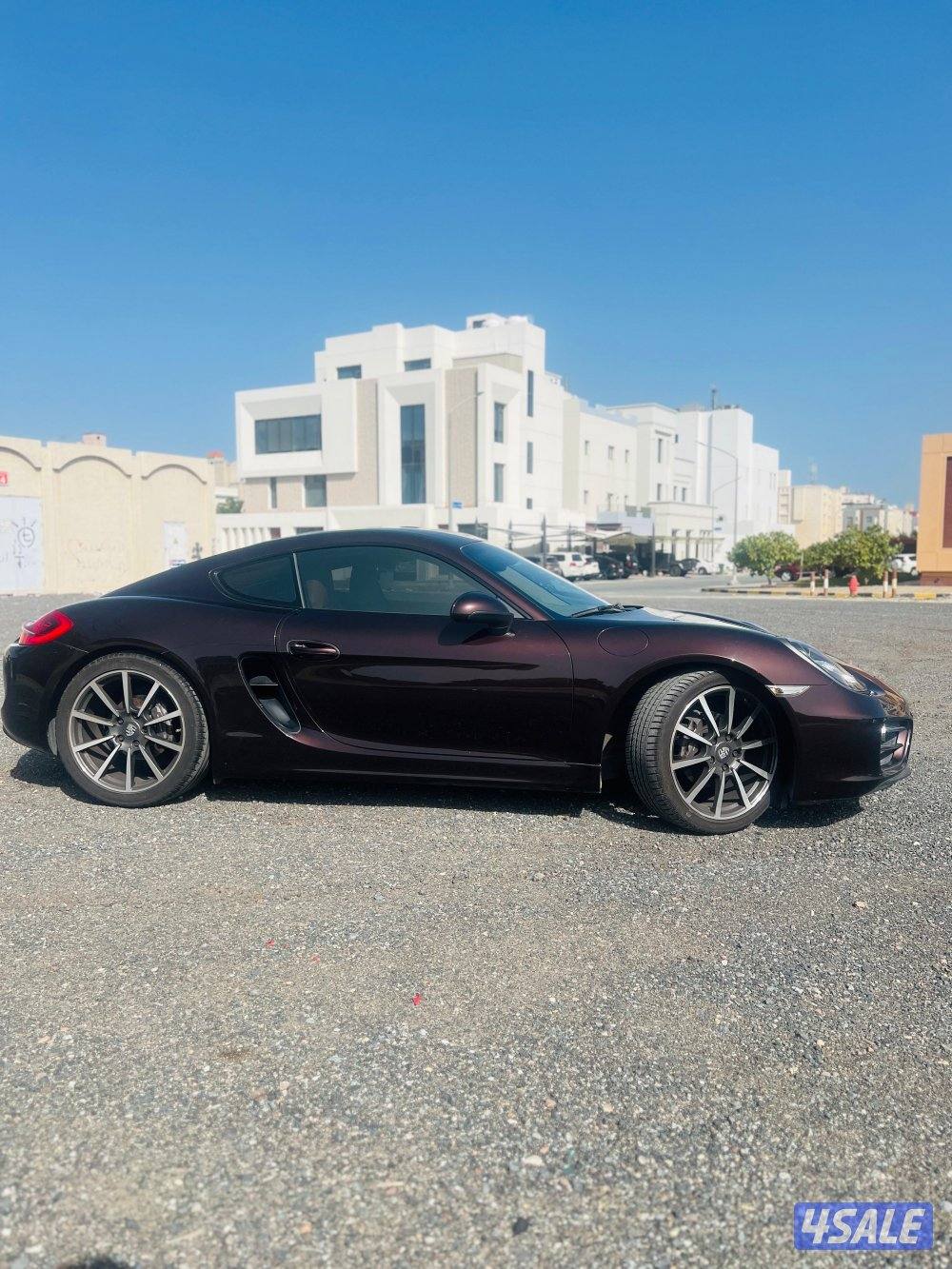 Porsche cayman 2014 Brown2