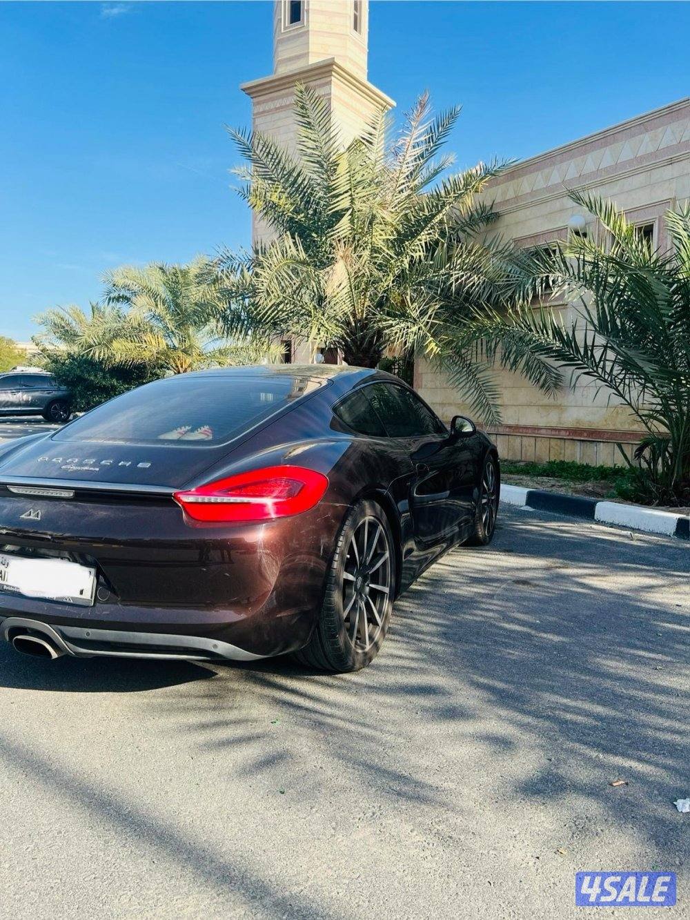 Porsche cayman 2014 Brown4