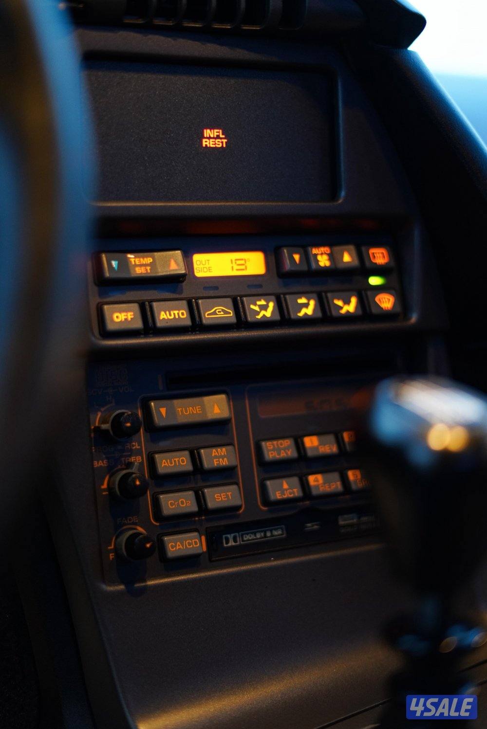 للبيع كورفيت c4 موديل 1990 وأرد أمريكا صبغ وكالة شاصي جيد14