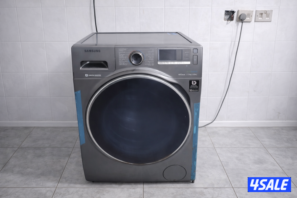 غساله سامسونج تنشيف كامل بحاله ممتازه جدا0