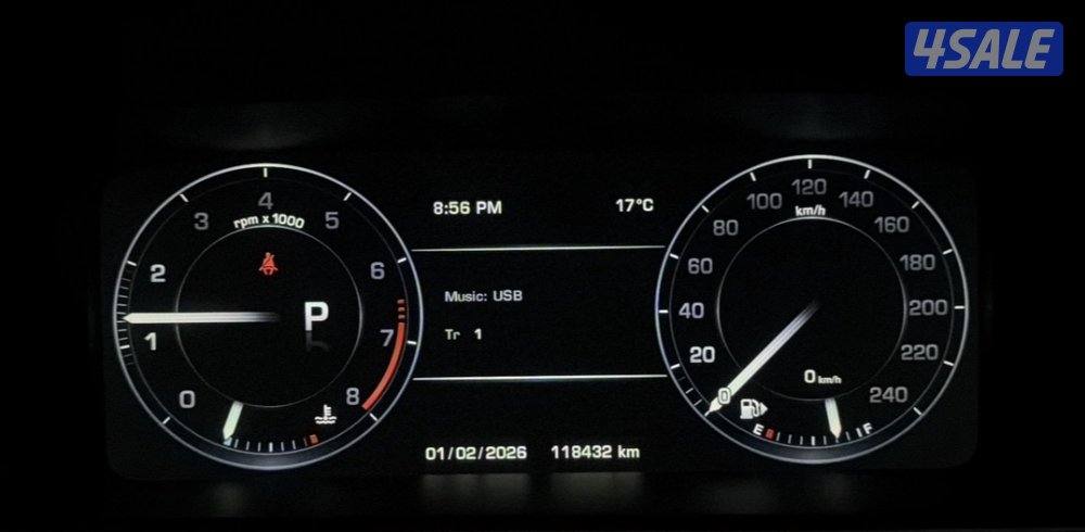 رانج روفر رمادي مديل 20151