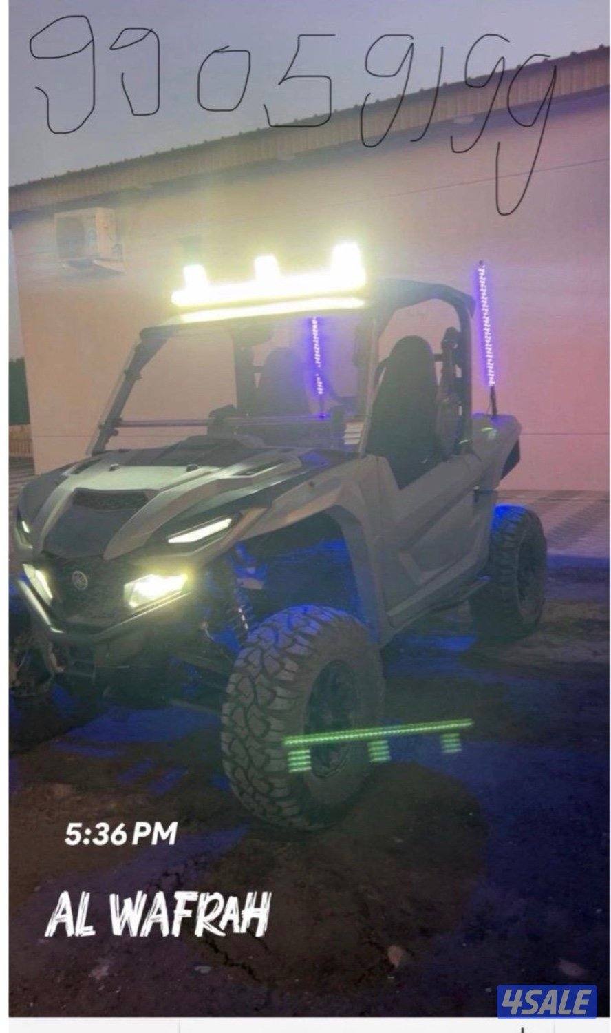 للبيع ياماها ٢٠٢٣ جديد جدا عليه إضافات كثيره وشرط الفحص3