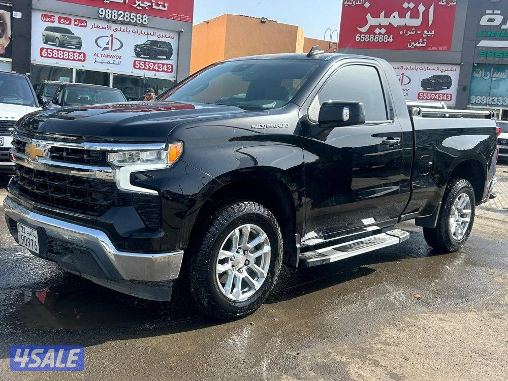 شيفرولية سلفرادو LT موديل 2022 ماشى 72.000 k.m  وارد الغانم .8