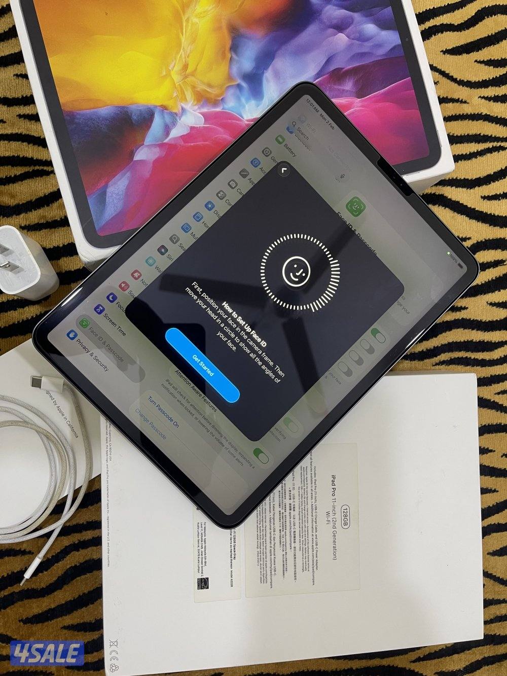 ايباد ابل برو 11 بوصة 128 قيقا موديل 2020 نظيف مو مفتوح ولا مصلح4