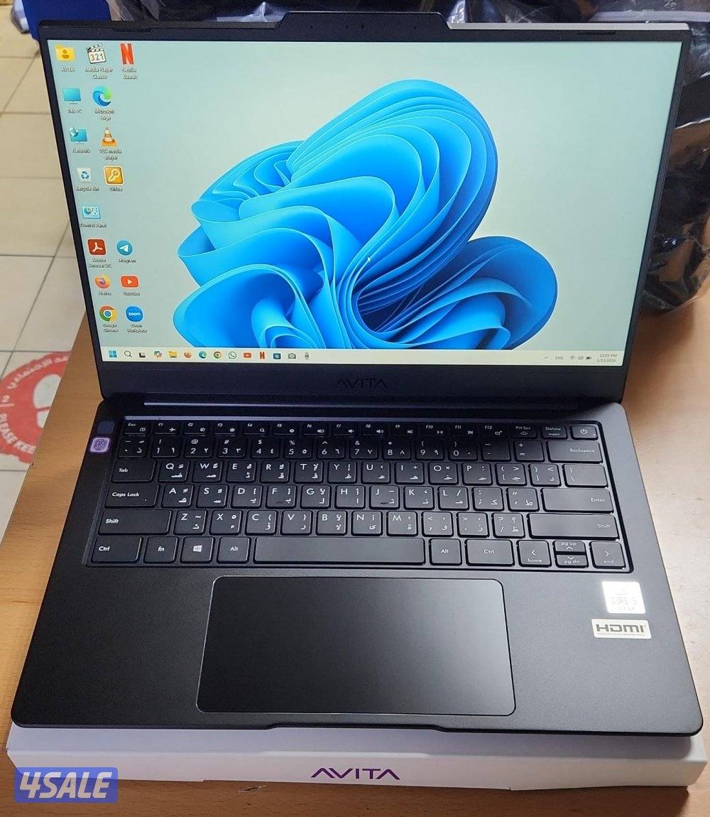للبيع لابتوب جديد Avita Libre v14/Ryzen7 10 gen /8GB ram/512GB SSD6