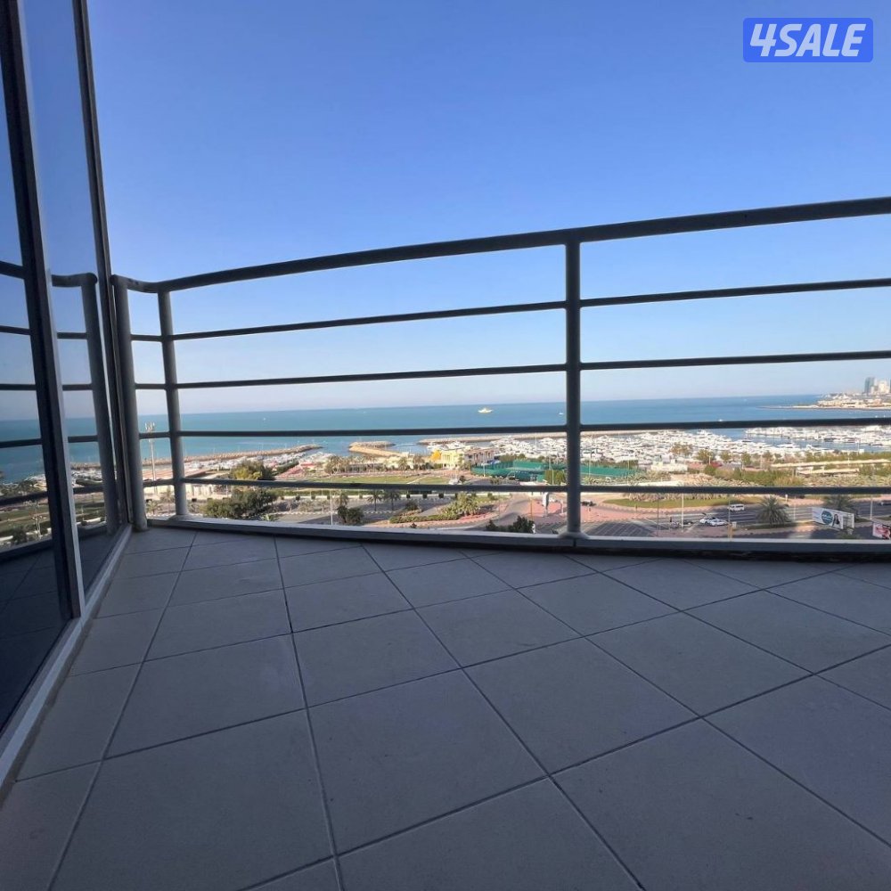 دور سكني إطلالة بحرية مباشرة للإيجار في السالمية قطعة 115