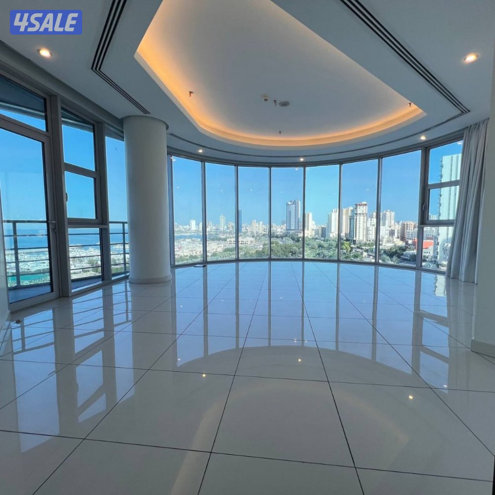 دور سكني إطلالة بحرية مباشرة للإيجار في السالمية قطعة 110