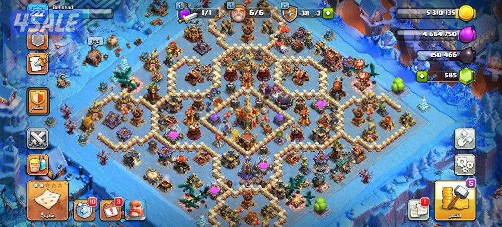 كلاش تان ١٦ / clash of clans0