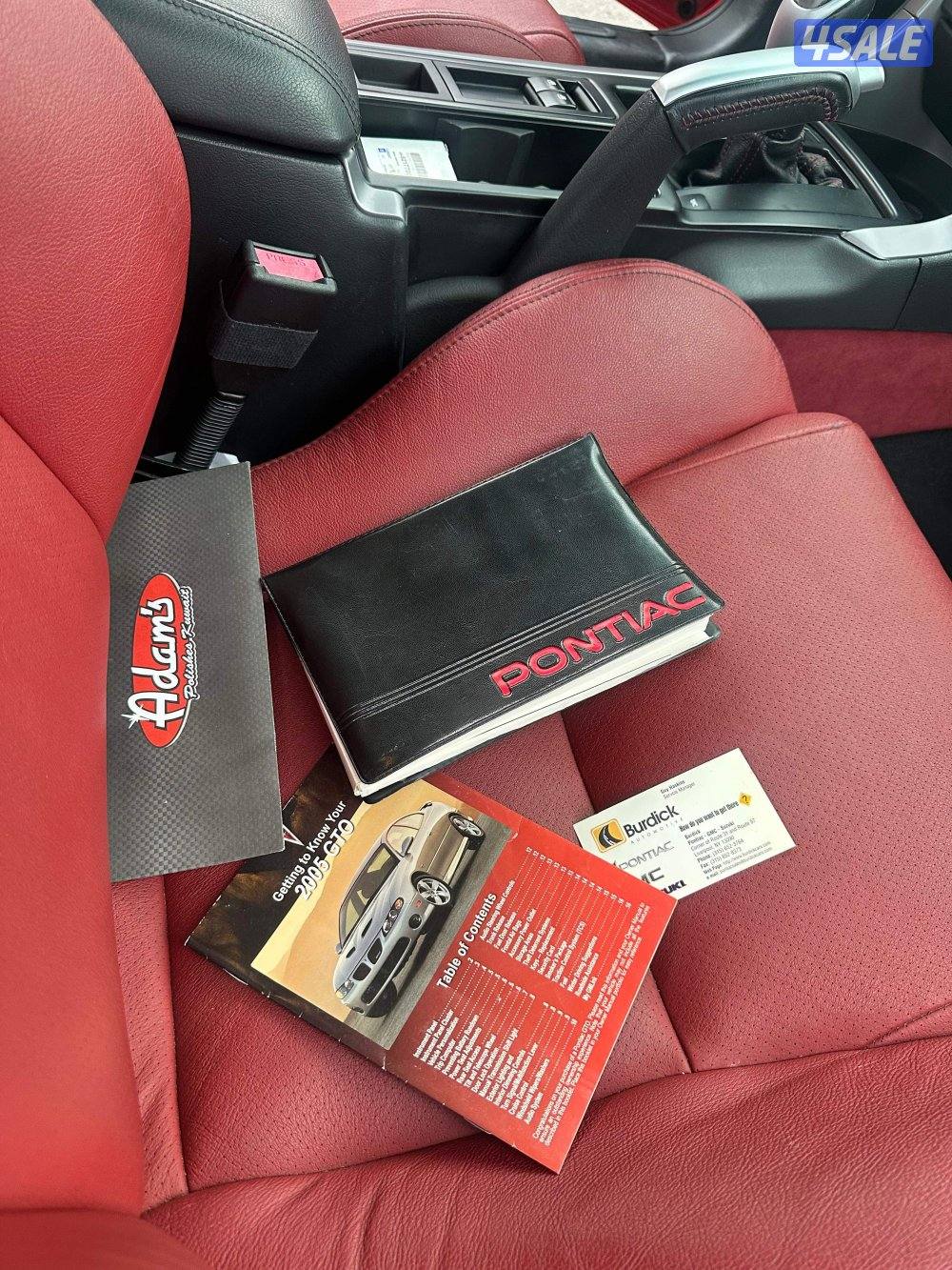 للبيع بونتياك GTO 200515