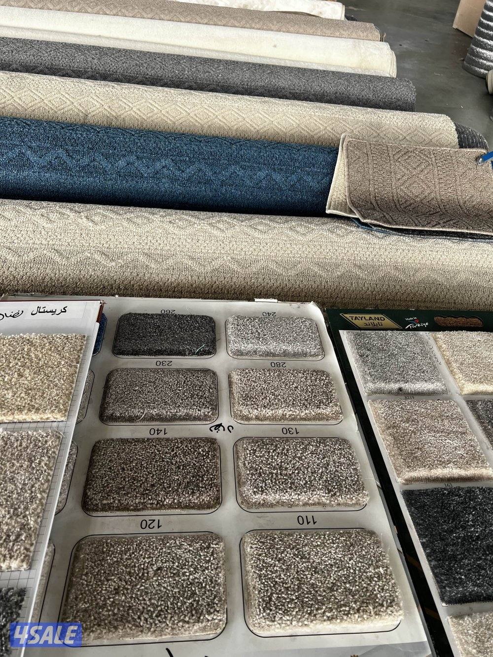 بيع وتركيب جميع انواع السجاد سجاد قص ساده ومشجر سميك وخفيف اسعار جمله12