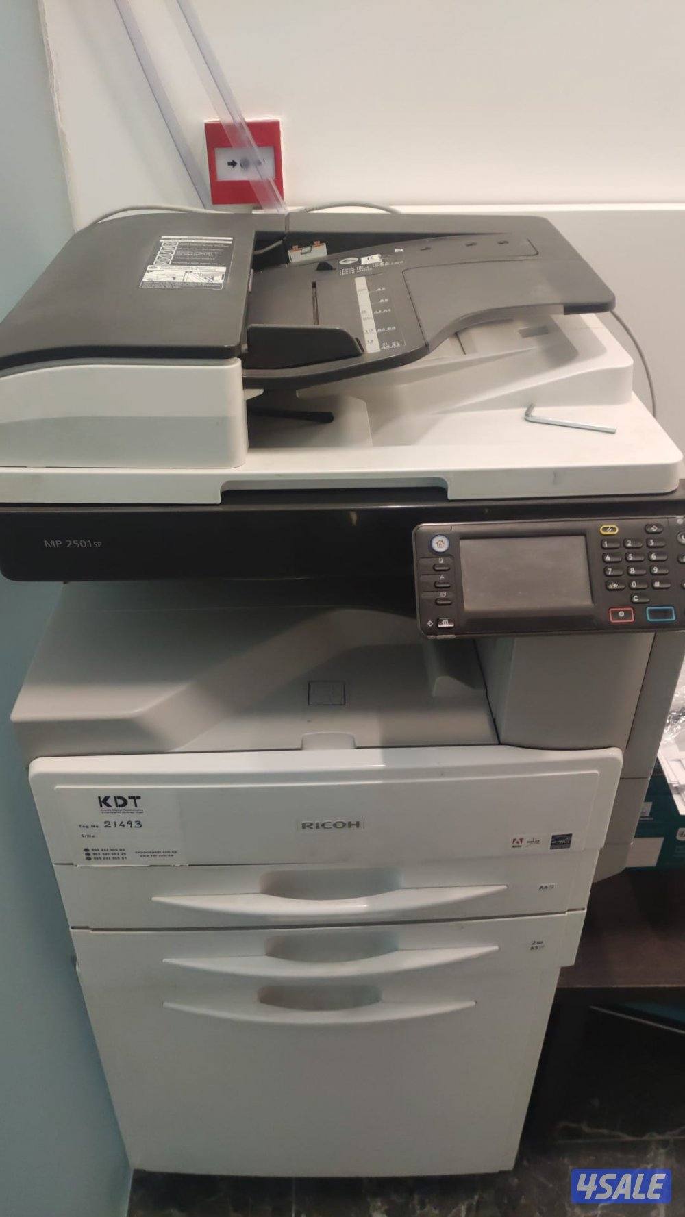 ماكينة تصوير وطباعة Ricoh MP 2501SP – حالة ممتازة0