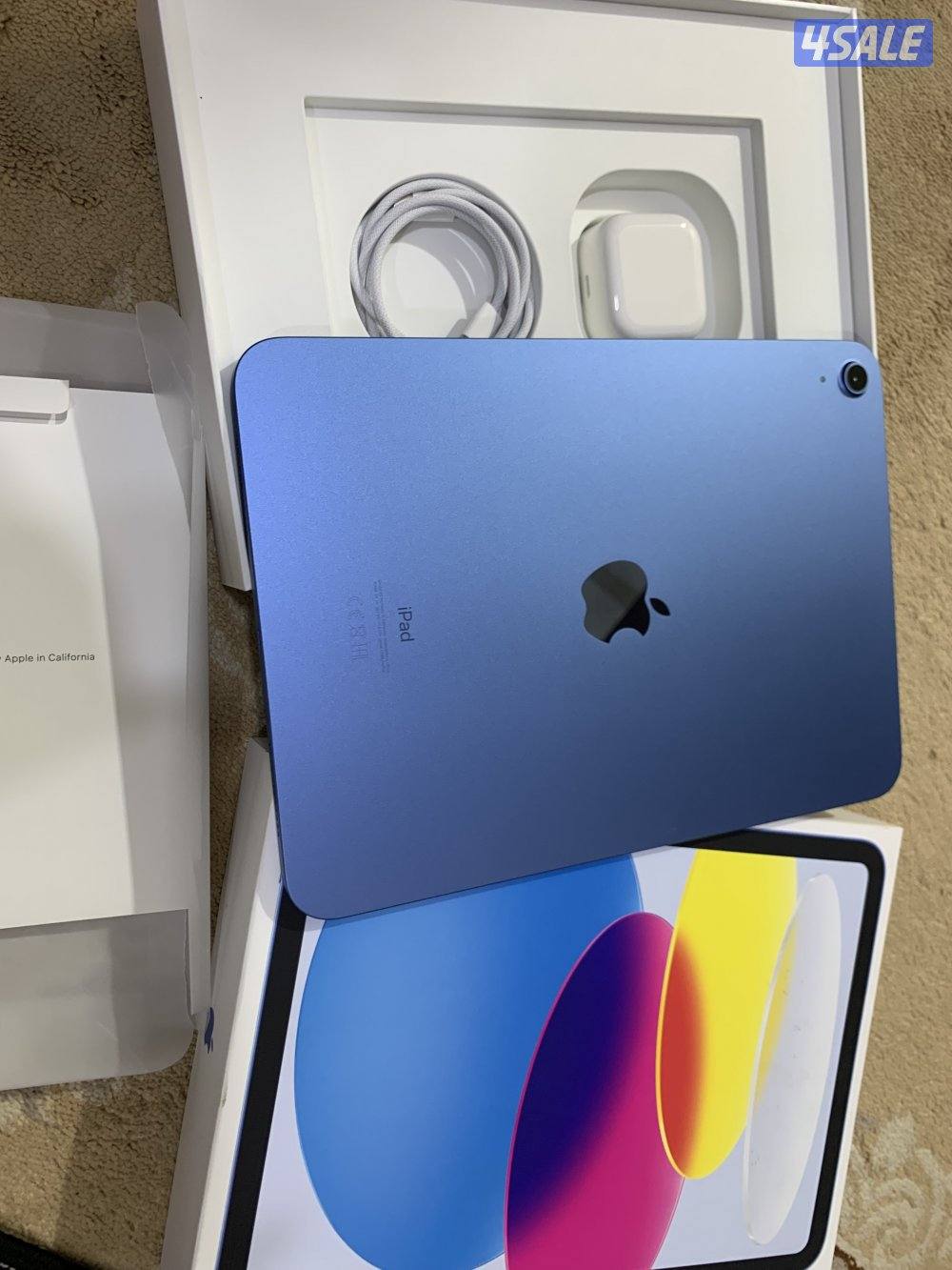 ايباد ابل 10 العاشر 64 قيقا مو مفعل بعده جديد كفالة سنة مع الاغراض2