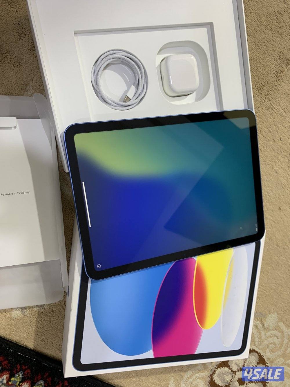 ايباد ابل 10 العاشر 64 قيقا مو مفعل بعده جديد كفالة سنة مع الاغراض4