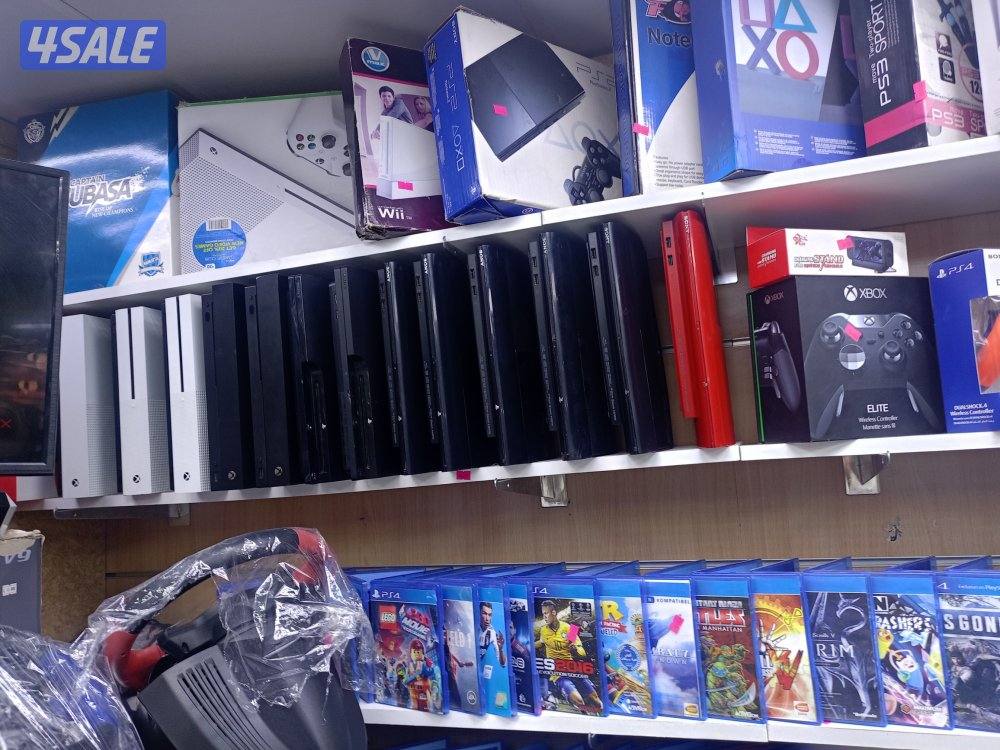 بيع جميع الأجهزة بلايستيشن مستعمل وجديد ومهكر وسكان وفير ونتدو سوتش وأ2