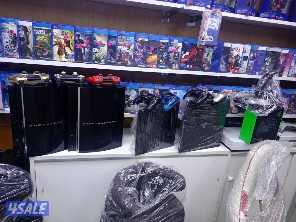 بيع جميع الأجهزة بلايستيشن مستعمل وجديد ومهكر وسكان وفير ونتدو سوتش وأ3