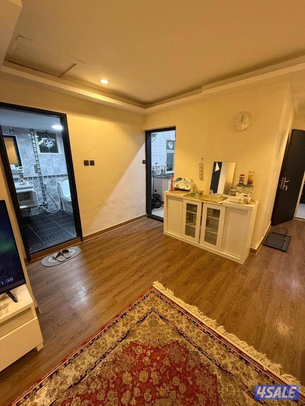 شقق للايجار خلو غرفة وصالة ومطبخ وحمام تشطيب سوبر لوكس4