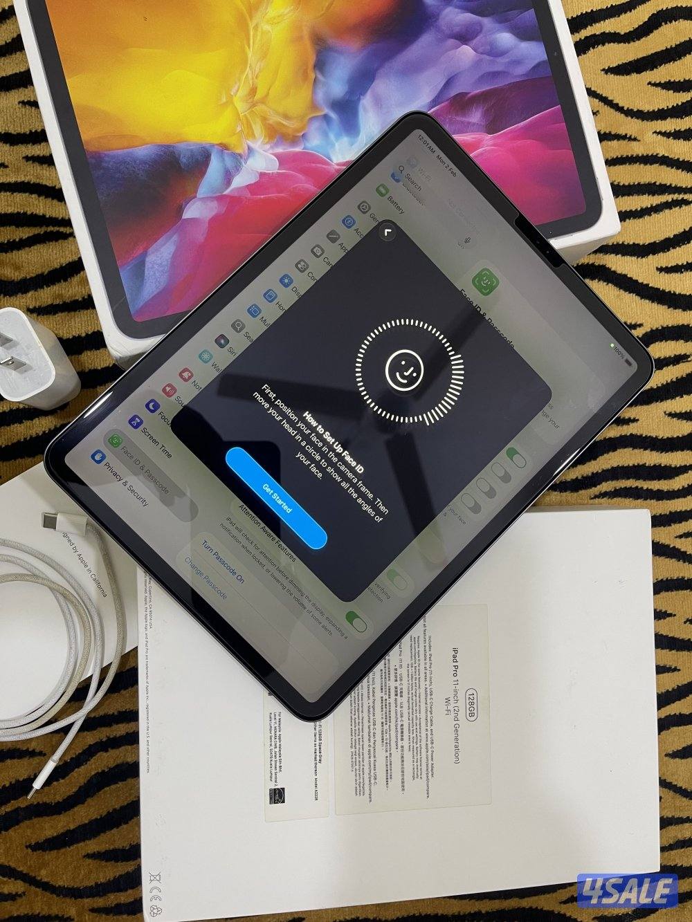 ايباد ابل برو 11انش 128 قيقا موديل 2020 مو مصلح ولا فيه شي5