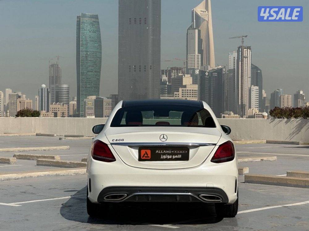 مرسيدسC200 كتAMG موديل2019 عداد74الف وارد الملا2