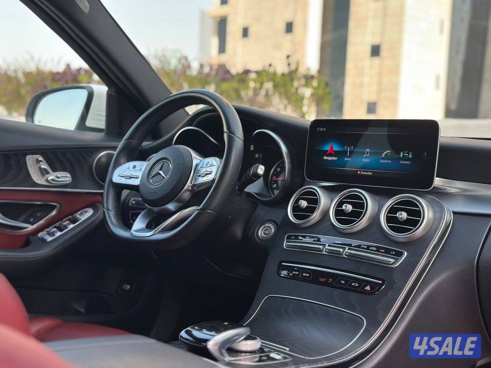 مرسيدسC200 كتAMG موديل2019 عداد74الف وارد الملا5
