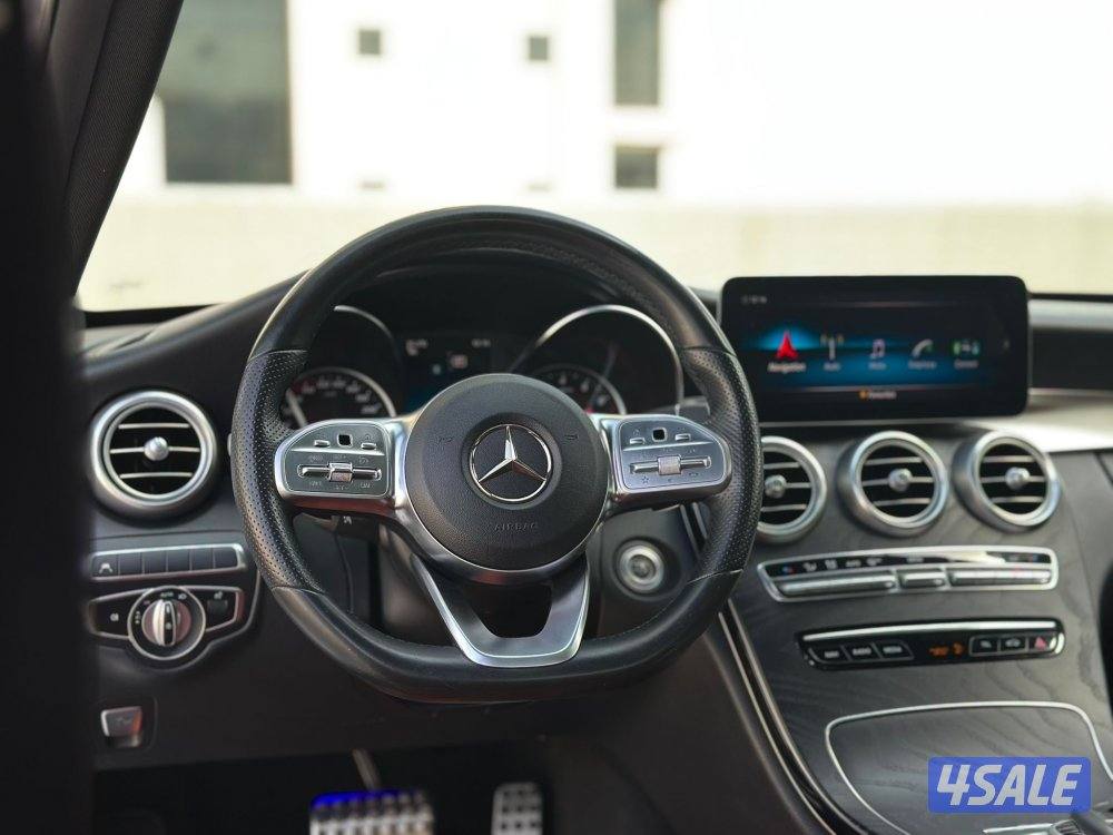 مرسيدسC200 كتAMG موديل2019 عداد74الف وارد الملا6