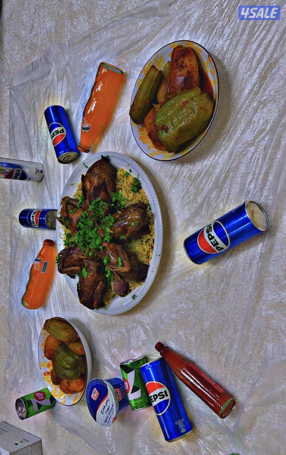 فروخ حمام زاجل+ لاحم فرنسي + بط شرط السمنه والحجم + طبخ + توصيل سريع8