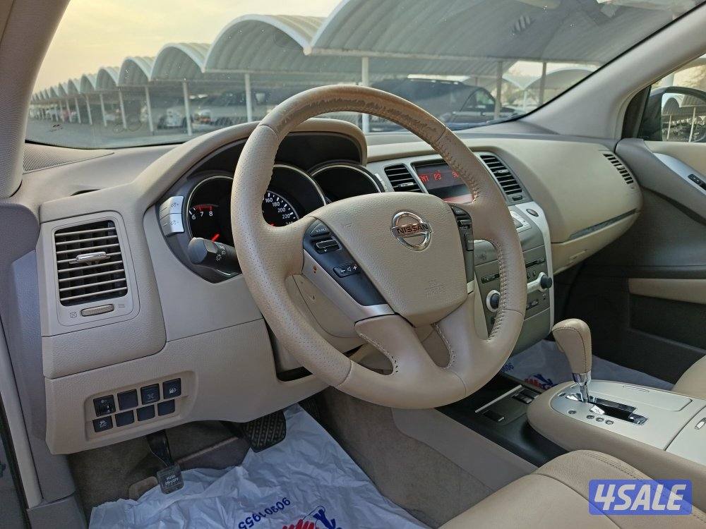 نيسان مورانو2015 البابطين فتحتين بانوراما بصمه جلد بحاله ممتازه6