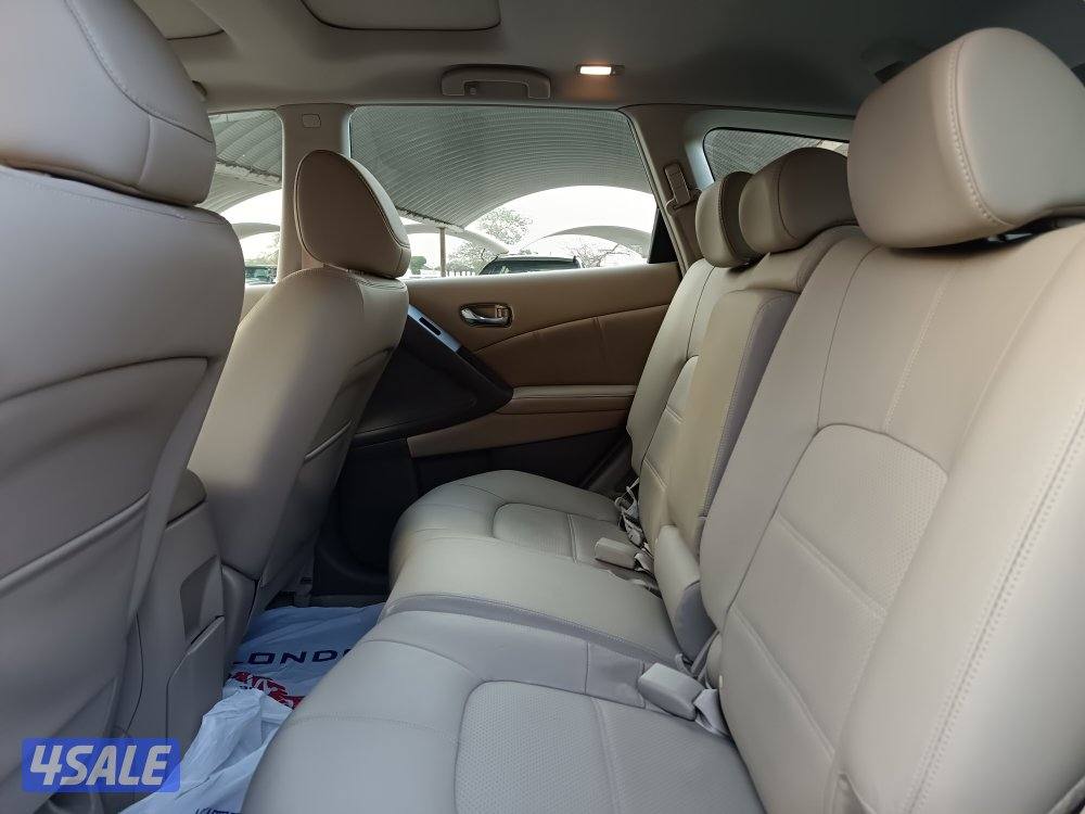 نيسان مورانو2015 البابطين فتحتين بانوراما بصمه جلد بحاله ممتازه7