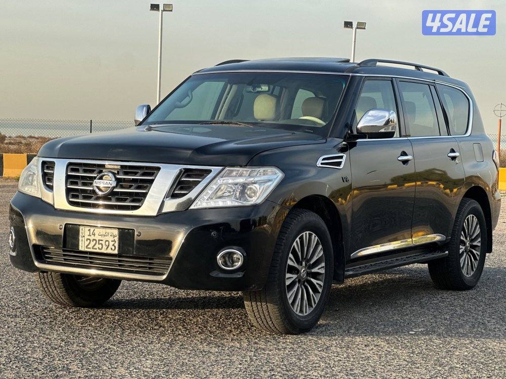 للبيع نيسان باترول بلاتينيوم وارد الوكالة البابطين0