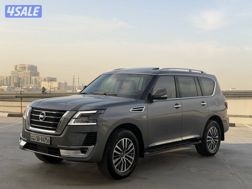 باترول 8 سلندر موديل 2021 عداد قليل صبغ الوكاله تحت الكفاله سيرفس وكال0