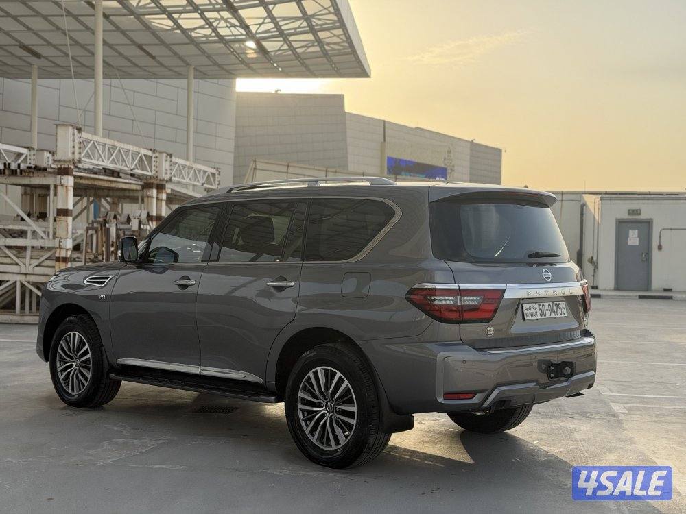 باترول 8 سلندر موديل 2021 عداد قليل صبغ الوكاله تحت الكفاله سيرفس وكال2