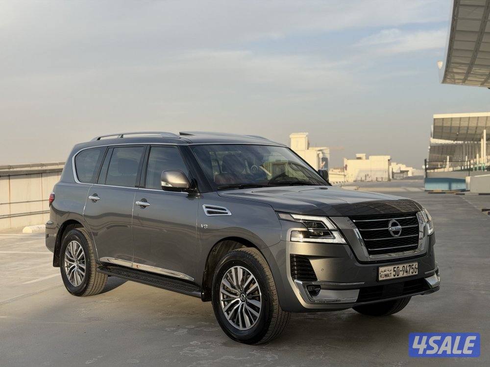 باترول 8 سلندر موديل 2021 عداد قليل صبغ الوكاله تحت الكفاله سيرفس وكال4