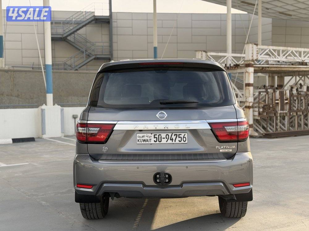 باترول 8 سلندر موديل 2021 عداد قليل صبغ الوكاله تحت الكفاله سيرفس وكال6