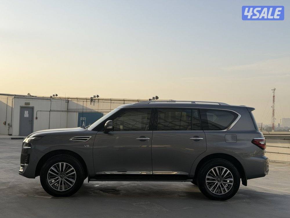 باترول 8 سلندر موديل 2021 عداد قليل صبغ الوكاله تحت الكفاله سيرفس وكال8