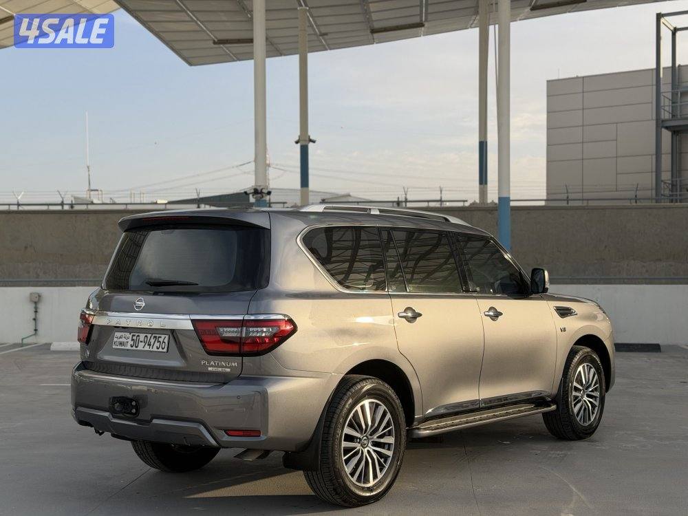 باترول 8 سلندر موديل 2021 عداد قليل صبغ الوكاله تحت الكفاله سيرفس وكال9