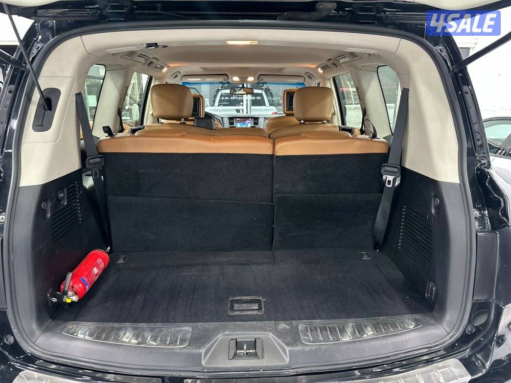 نيسان باترول بلاتنيوم موديل ٢٠١٥ وارد الوكاله حجم ٣٢٠ عداد ٢٢٠ الف كم9