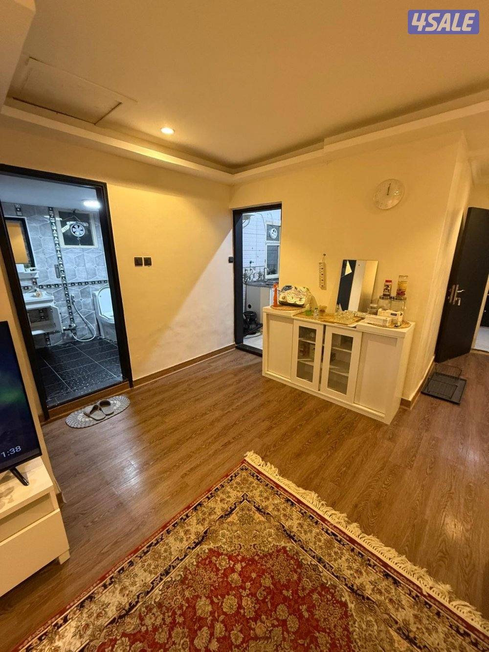 شقق للايجار خلو غرفة وصالة ومطبخ وحمام تشطيب سوبر لوكس1