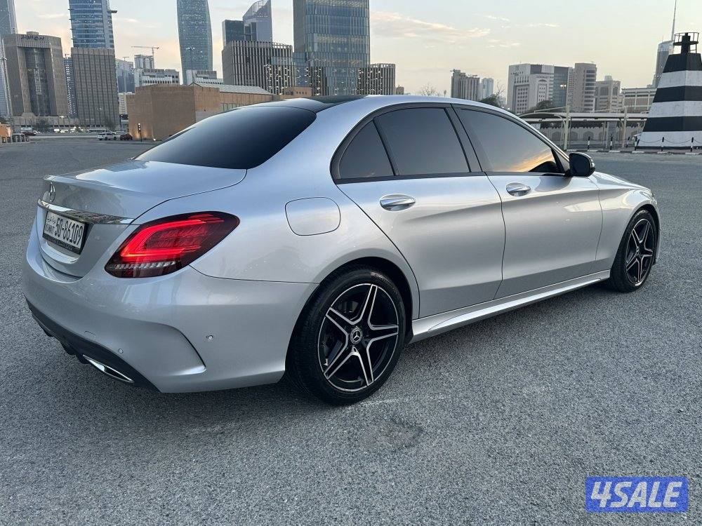 مرسيدس C200-موديل 2020-أعلي فئة بالوكالة-صبغ الوكالة-عداد 64 KM فقط8