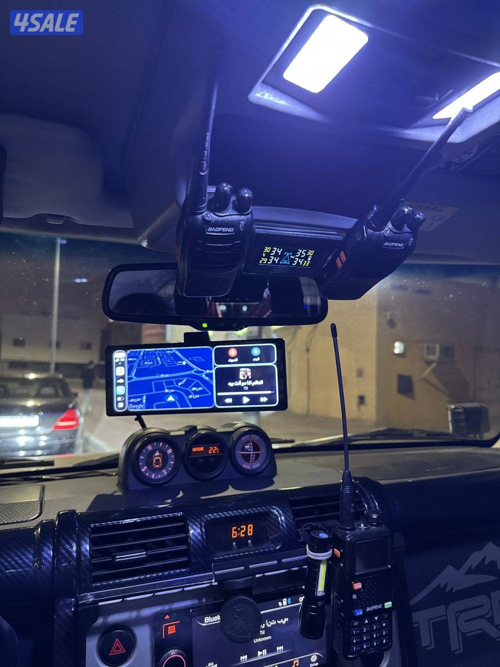 للبيع  Fj cruiser شرط الفحص قير مكينه شاصي مجهز بالكامل6