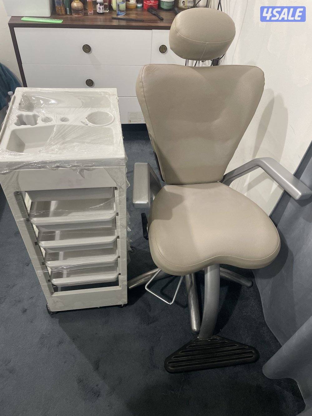 بيع كرسى صالون سيدات مع طاوله1
