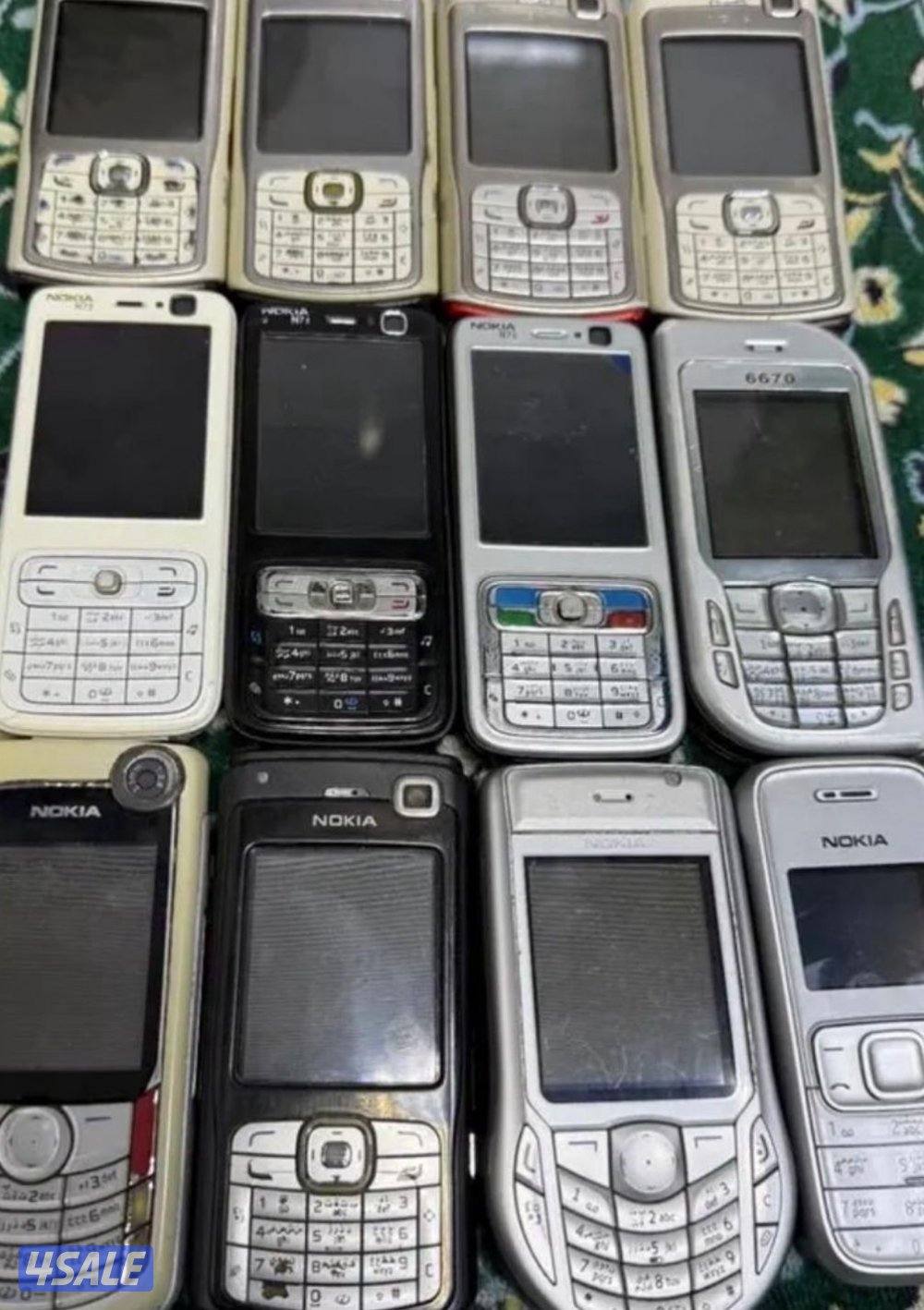 تلفونات نوكيا + بطاريات ‏ان 95وأنواع أخرى4