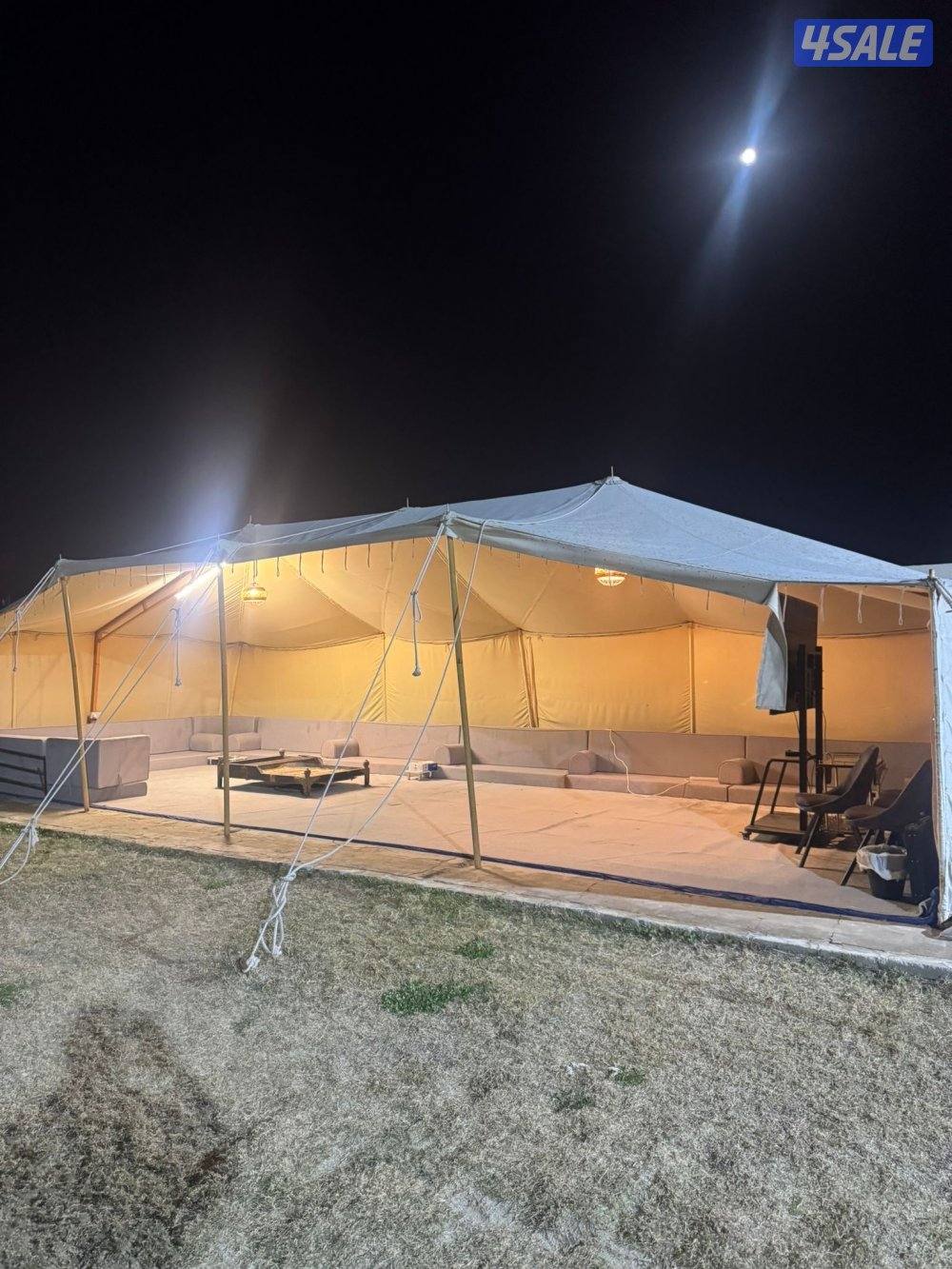 للبيع خيمه صباحيه ١١*٥1