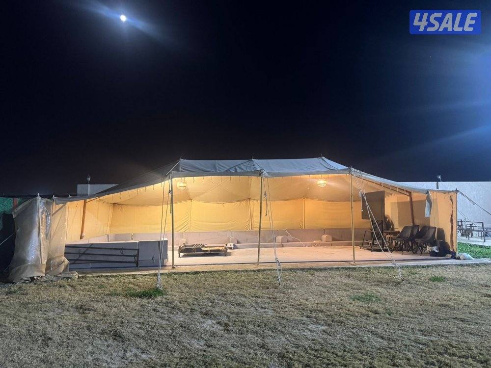 للبيع خيمه صباحيه ١١*٥2