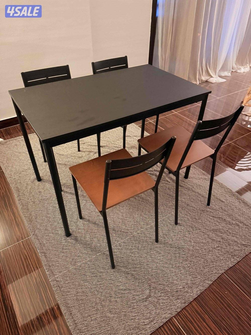Dining table & chairs for sale0